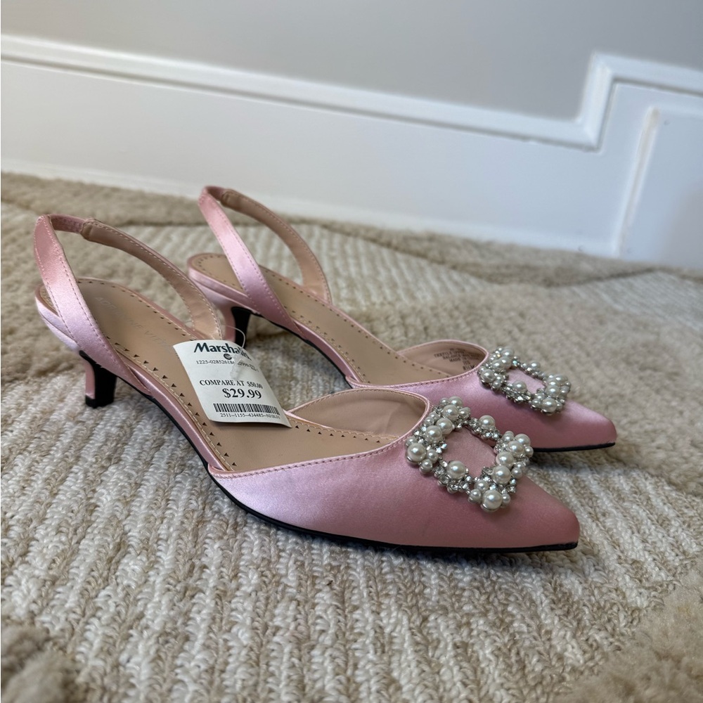 Pink Kitten Heels